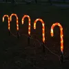 USB/Solar Energy Christmas Cane Lights Decor Merry Christmas per Home Tree Christmas Ornaments Regali di Natale Nuovo anno 2021 201017