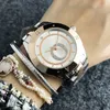 Fashion Brand Watches Women Ladies Girl Crystal Big Letters Style Metal Steel Band Quartz Wrist Watch P40