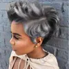 Synthetic Wigs Pixie Cut Short Black Yellow Wine Orange Natural Looking Heat Resistant Hair For Women7490833