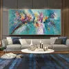 Abstract Colorful Pictures Canvas Painting Quadro Color Flower Posters Prints Wall Art For Living Room Home Decorative Paintings