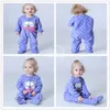 Orangemom Christmas Spring Autumn Baby Clothing born Soft Fleece Rompers 0-24m Infant Jumpsuit Cartoon Costumes Pajamas 210816