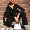 Fall 2020 Kawaii Cropped Cardigans Women Top Black Sexy Sweaters Cute Knitted Sweater Vintage Korean