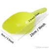 Pies Łopaty PET Plastikowe Podajnik Żywności Multi Color Portable Cat Foodstuff Scoop Spade Przyjazny dla środowiska Nietoksyczny Dog Dostawy XVT0995