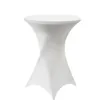 spandex cocktail table covers