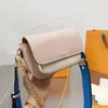 5A Crossbody Bag Women Chain Handbag Flap Shoulder Bags Lockme Grained Leather Patchwork Color Removable Adjustable Strap Metal Lock Clutch Purse
