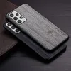 Samsung GalaxyのケースA52 A72 A32 A22 A12 A52S 5G 4G Funda Bamboo Wood Leather Skin Cover Luxury Phone Case Coque Capa4931158