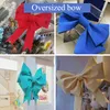 Duży Bowknot DIY PE Pianka Kwiat Handmade Materiał Pakiet Akcesoria Robić Party Wedding Arch Decor Strona główna Tło Wall Bow-Knot