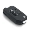 Coque de clé télécommande pliable à 3 boutons, pour Honda Accord Civic 2015 Fit XRV City Greiz Marina Wisdom Jazz