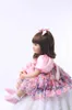 60cm silicone renascido bebê boneca brinquedos princesa toddler bonecas meninas brinquedos alta qualidade limitada coleção de bonecas Q0910
