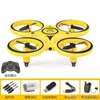 Drone de indução interativo brinquedos quadcopter luz led rc uav aeronaves relógio inteligente controle remoto ufo drone crianças presente voador