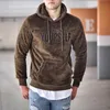 Zity Hoodies Homens Outono Fleece Casual Hoodie Mearrão Mearrão Moletons Masculino Moalheiro Homem Quente Streetwear 4xL 5XL 210728