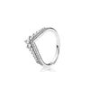20 Styles Spring Ring 925 Sterling Silver Enchanted Crown High Quality Designer Rings Original Fashion DIY Charms Jewelry For wome288E