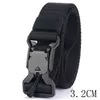 Tactical Belt US Army Training Combat Zagęszczający Double Wiersz Otwór S Zewnętrzne Nosić Specjalne Sił Wojskowy Nylon Waist Paski