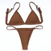 Mode Underkläder Baddräkt Designers Bikini Kvinnor Baddräkt Sexig Sommar Bikinis Womans Kläder PT-02-4