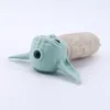 4.7 "tuyaux en silicone bébé design pipe à main bangs en verre avec bol pipes à fumer pour fumer du tabac