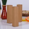 Ambalaj Kağıt Kutusu DIY Ruj Parfüm Paketleme Kutuları Esansiyel Yağ Şişeleri Vana Tüpleri Kahverengi Siyah Beyaz Paket Saklama Kılıfları