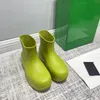 Classic vintage designer women lady rainboots rain boots short style facebook instagram blogger introduce full luxury packages B2220