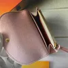 M41939 ROSALIE COIN Purse Mini Pochette Portefeuille courte Femmes compactes Cardiens de carte exotique Emilie Sarah Victorine S 41939242L