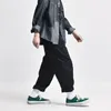 Mäns byxor 2021 Overaller Män Street Japanska Jumpsuits Mens Cargo Work Rompers Casual Man Loose Hip Hop Baggy Bib Byxor