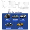 Foldable Car Windshield Sun Shade Umbrella for Auto Car Interior Front Window Sunshades UV Protection Heat Insulation Protector5008879