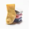 New Autumn And Winter Thick Baby Toddler Socks Colorful Non Slip Glue Floor Foot Sock Boys Girls Clothing 20220303 H1