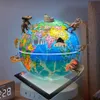 Smart AR globe starry lighting led starry sky projection Lamps childrens projections sleep night light a06