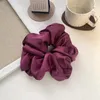 Big Silk Scrunchie Opaska do włosów Opaska do włosów dla kobiet zespoły głowicy Serre Tete Fashion Tirnband Tiara Ponytail Holder 10pc9790583