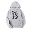 Men's Hoodies & Sweatshirts 2021 Agust D To The Letter Print Hoodie Men Women Streetwear Harajuku Pullover Fashion Tops Oversized Trucksuit