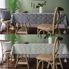 Tablecloths for Rectangular Square Cover Linen Dining Home Kitchen Decoration Clothes Party Wedding 210626