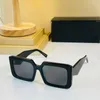 여성 사이클론 선글라스 PR16YS 빈티지 사각형 프레임 안경 Avant Garde 독특한 스타일 최고 품질의 안티 - 자외선 프라이앵글 로고 Occhiali Symbole