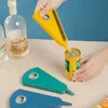Creative multifunctional bottle opener antiskid household screwing openers can cap screwing device T2I52779