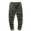 Hommes Casual Cargo Pantalons Classiques Santé tactique de l'armée de plein air Camouflage Militaire Pantalon Multi Poche Pantalon 210616