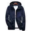 Veste pour hommes de grande taille Summer Bomber Printemps Coupe-vent Tissu Streetwear Manteau Hood Mode Homme Vêtements 7XL Plus Taille 6XL 210819