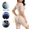 Amant-Beauté Femmes Minceur Sous-Vêtements Complet Du Corps Shaper Tummy Control Taille Formateur Récupération Post-partum Butt Lifter Shapewear 201105