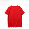 High Fashion Mann Frau Rote T-shirts Herren Brief Druck Rosa T-shirts Männer Top Qualität Kurzarm T-shirts Größe S-2XL