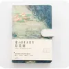 Koreanisches Kawaii Vintage-Blumen-Notizbuch, Tagebuch, Wochenplaner, Organizer, Papier, Notizblock, A5-Agenda, vier Innenseiten 210611