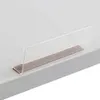 Magnetic Clear Data Strip Acrylic Label Holder Display för Metal Shelf233m