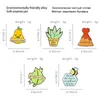 꿀벌 식물 에나멜 브로치 핀 여성용 패션 드레스 코트 셔츠 Demin Metal 재미 있은 브로치 핀 배지 프로모션 선물