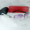rhinestone rimless sunglasses