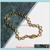 Halsband hängar juvelryCreative Design Halsband Magnet Sug CLASP Handshake Metal Chain Clavicle Jewelry Gifts To Friends7170198