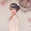 Vintage Süsler Temizle Kristal Taç Gelin Aksesuarları Kafa Kadın Tiara Düğün Saç Takı Başlığı