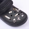 Fashion nurse metal bling shoe charm buckle shoes parts