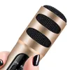 Karaoke Microphone Draagbare Handheld Karaoke Mic Luidspreker Machine voor Kerstverjaardag Home Party Golden