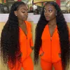 Brazilian13x4 Lace Front Wig Hair Human Curly Wig Kinky Curly Human Hair Wigs For Women Pre Plucked Hairline Perruque