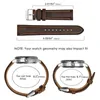 Titta på band Bisonstrap Geniune Leather Strap 14mm 15mm 20mm 24mm Watch Strap Replacement Band Watch Accessories for Men and Women203V