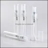 Bottles Packing Office School Business & Industrial 5Ml Clear Mini Per Empty Cosmetics Sample Test Tube Thin Glass Vials Small Spray Bottle