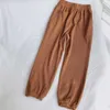 SURMIITRO Style coréen Long pantalon de survêtement printemps automne mode ample taille haute Harem Baggy pantalon femme pantalon 210712