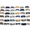 Whole 100pcs Mens Womens Band Rings Fashion Stainless Steel Chain Spinner Mix Colors Variety of styles Jewelry288l