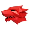 3D Fashion Werewolf Animal Costume Cosplay DIY Paper Craft Modello Maschera Natale Halloween Prom Party Gift