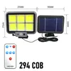90/150/216/290 LEDソーラーランプ屋外の防水3ワーキングモードモーションセンサーの太陽の壁のライトヤードガレージ庭の照明